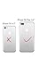 Obbii Case for iPhone 7 Plus/ 8 Plus /6 Plus/6S Plus White Marble Slim TPU Flexible Soft Silicone Protective Durable Case with Clear Screen Protector Compatible with iPhone 7/8 Plus/6/6SPlus/ (5.5'')