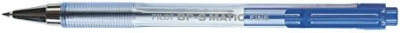 Pilot BP-S Matic Clip-on Retractable Ballpoint Pen Fine Blue 1Pièce (S), (Clip-on Retractable Ballpoint Pen