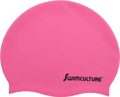 Silicone Swim Cap for Best Sport Performance - New Easy-Breath Comfort Swimming Apparel for Kids and Adults