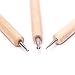 GCIYAEN 3Pcs Ball Styluses Tool Set for Embossing Pattern Clay Sculpting--For Making Large Dots, Smooth Lines in Clay or Emboss on Soft Metal or Paper