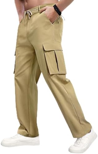 Amazon.com: NATHGAM Mens Cargo Pants 2024 Fashion Casual