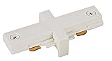 Juno Trac-Master White Miniature Straight Connector