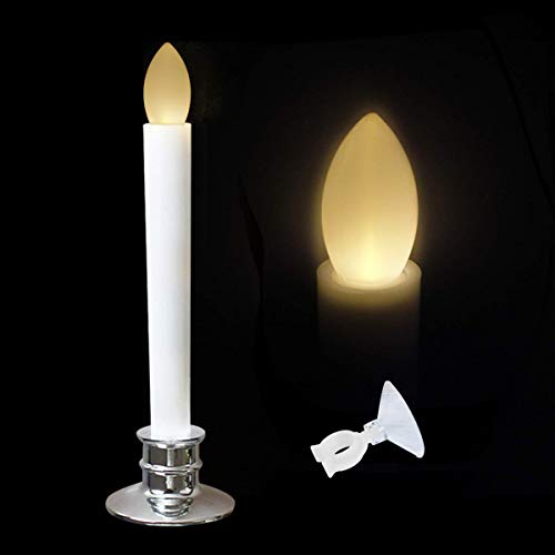 Window Candles with Remote Timers 10PCS Battery Operated Flickering