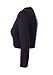Sidecca Classic V-Neck 3/4 Sleeve 3 Button Crop Bolero-Black-Large