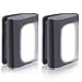 Running Jogging Safety Light for Runner Jogger at Night Running 2 Pack Kids Walking Dog Biking Hiking Super Bright High Visibility USB Rechargeable Strong Magnetic Clip