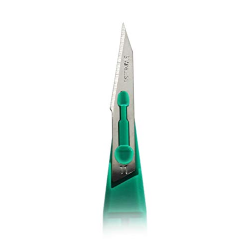 1 Medpride+Disposable+Stainless+Steel+Individual+Dermaplaining