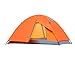 CCTRO 2 Person Camping Tent, Double Layer Waterproof Lightweight 3 Season Windproof Backpacking Tents for Camping Hiking Traveling with Zippered Door and Carrying Bag