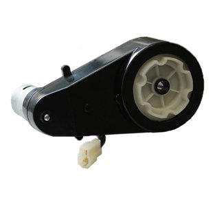 Komplettes Getriebe mit 12V E-Motor für Kinderfahrzeuge inkl. Stecker MAENNLICH