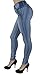 Style G208– Colombian Design, High Waist, Butt Lift, Levanta Cola, Skinny Jeans in M. Blue Size 13