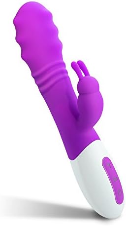 KIKIVO Magic Wand Massager,Bulged Shock Beads Dual Vibration Waterproof Powerful Cordless Therapeutic Personal Body Wireless Rabbit Massager Wand USB Rechargeable,Gift for Women