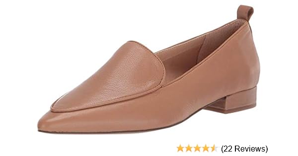franco sarto studio pointed toe leather loafer