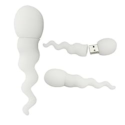 32GB USB 2.0 Flash Drive Novelty Big White Sperm