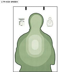 CARDBOARD TRANSTAR LTR-IICB GREEN TARGET 50 PACK