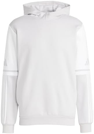 Sweatshirt Masculino Squadra25 Sweat Hoodie, Team Cinzento Claro/Branco, L