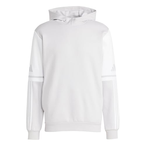 Hombre Squadra25 Sweat Hoody Sweatshirt, Team Light Grey/White, L