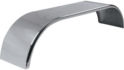 Trux AccessoriesStainless Steel Truck Fender - Full Fender, 132in.L x 24in.W x 24in.H, 2-Pc. Set
