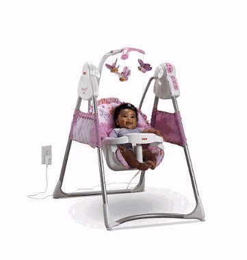 fisher price purple swing