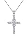 ASHINE Mothers Day Gifts Sterling Silver Necklace Cross Pendant Necklace