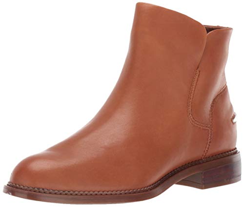 Franco Sarto Women's Happily Ankle Boot, Cognac Leather, 9 M US