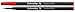 Schneider Topball 850-05 Premium Rollerball Pen Refills, Red Ink, Box of 10