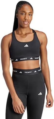 adidas Womens FastImpact Luxe Run High-Support Bra White XX-Large