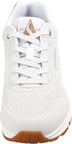 Femme Uno Golden Air Trainers, White Durabuck/Mesh Trim, 39 EU