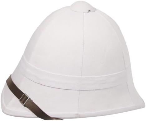 British Pith Helmet/Safari Helmet White