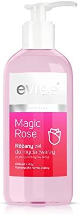 Evree Magic Rose Cleansing Gel with Rosewater and Collagen PARABEN FREE, SLS FREE Vegan-friendly 200ml