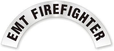 EMT Firefighter Rocker