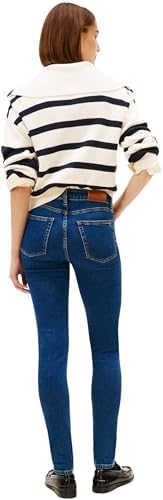 Damen Jeans Hose Como Skinny Fit, Blau (EMI), 27W/28L