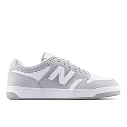 New Balance Men's 480 V1 Sneaker, Grey/White, 10.5