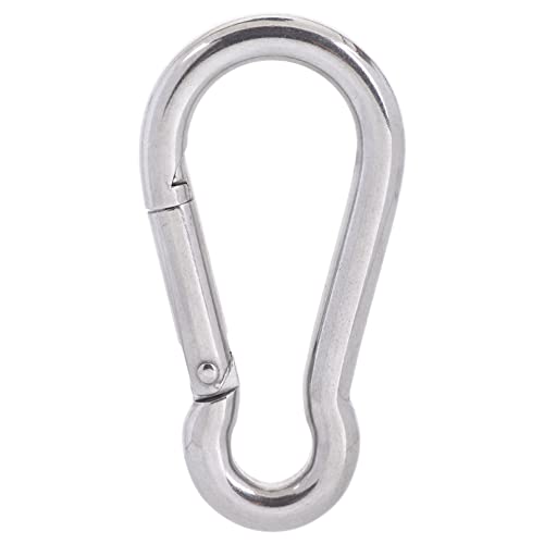 PROND Carabiner Clip, Heavy Duty Carabiner Clips, 316 Stainless Steel Carabiner Hooks, Multi-Purpose Spring Snap Hook, 2.7inch