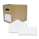 Quality Park #10 Park Preserve Envelope, 4.125 x 9.5 Inches, White, 1000 count box (90020B), Office Central