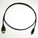 InstallerParts 1 Ft HDMI A-M to Micro(D)-M Thin Cable High Speed w/Ethernet 36AWG