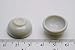 ChangThai Design 10 White Ceramic Plate Dish Classic Bowl Dollhouse Miniatures Food Kitchen