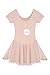 Arshiner Girls Ballet Leotard with Chiffon Tutu Skirt Dance Wear Short Sleeve Toddler Ballerina Outfit Dress