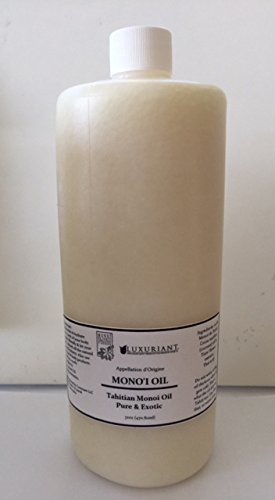 Monoi de Tahiti Oil-100% Natural-32 ounce