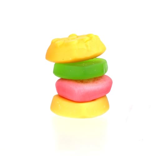 VALENTINES KRABBY PATTIES 18 COUNT EXCHANGE, INDIVIDUALLY WRAPPED GUMMIES WITH CARDS FOR GIFT GIVING AND CLASSROOM