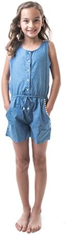 Love Soho Kids Cute Sleeveless Lightweight Soft Printed Jumpsuit