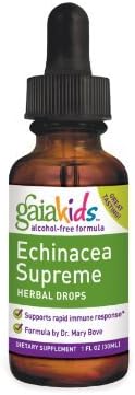 Gaia Kids Echinacea Supreme Herbal Drops, 1-Ounce Bottle by Gaia Kids