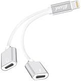 Bland 113 iPhone 7 Plus iOS 10.3 Headphones Jack Charge and Audio Splitter Lightning to Audio Charging Adapter for Earphone
