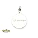 Pokemon Stainless Steel Pendant with Chain (Pokeball)