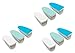 DocBrother - Popular Nail File Refill Heads Compatible with Pedi Nail Files Electronic Pedicure Nail - 9 Counts