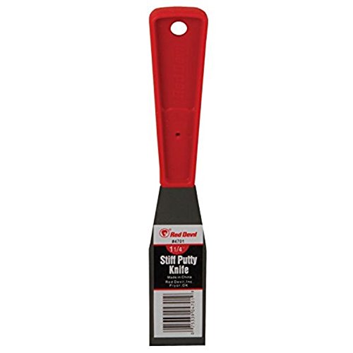 Red Devil 4701 1.25-Inch Stiff Metal Putty Knife