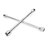 WORKPRO 14-inch Heavy Duty Universal Lug Wrench, 4-Way Cross Wrench