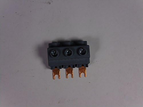Siemens Borne Trifasico for Control S00/S0 Connection Top, White