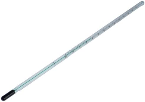 Thermometer Glass Long 12inch/30cm Homebrew for Wine, Beer, Cider & Mead Making
