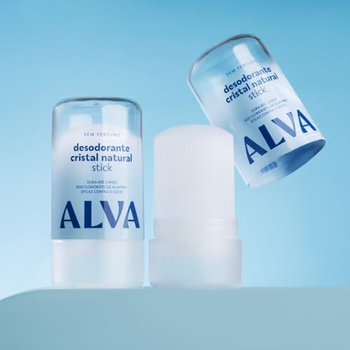 Alva Personal Care, Desodorante Stick Cristal, 120G