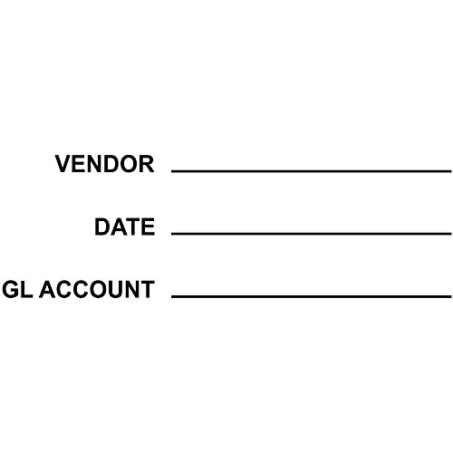 General Ledger Accounting Stamp | Self-Inking Accounting Rubber Stamp