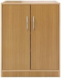 Extra Large Wooden Shoe Storage Cabinet Footwear Big Sizes 13 & Doors XL